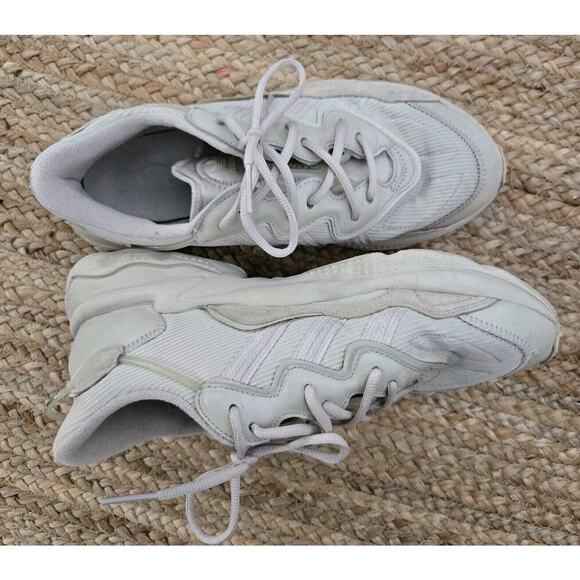 adidas‎ Ozweego Shoes Mens Size 9.5 Athletic Running Beige Tan main image 7